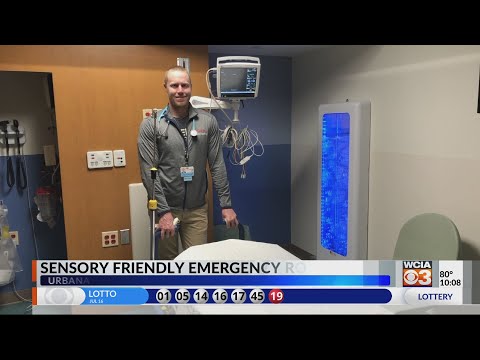 Carle Hospital designs sensory-friendly emergency treatment room