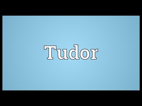 Tudor Meaning