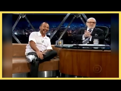 CLAUDIO GALVAN, the voice actor for DONALD DUCK, on ​​JÔ SOARES