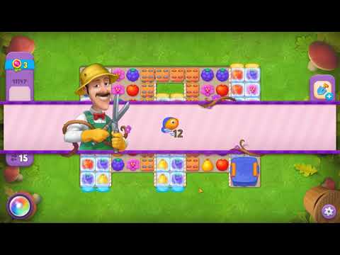 Gardenscapes level 11147 No Boosters Gameplay