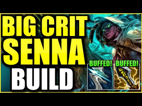 They GIGA-BUFFED this CRIT SENNA BUILD... and now it can carry even the most tilting games ⚡