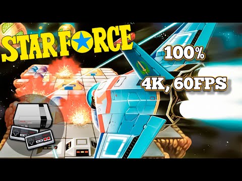 Star Force (NES) [100%] (4K, 60FPS)