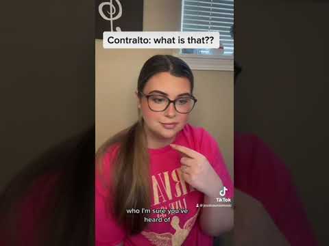 What is a Contralto Voice type? Are YOU a contralto singer? #contralto #vocalist #vocalcoach