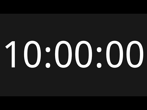 10 Hour Countup [No Copyright Timer]