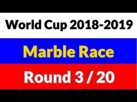World Cup 2018-2019 Marble Race - Round 3