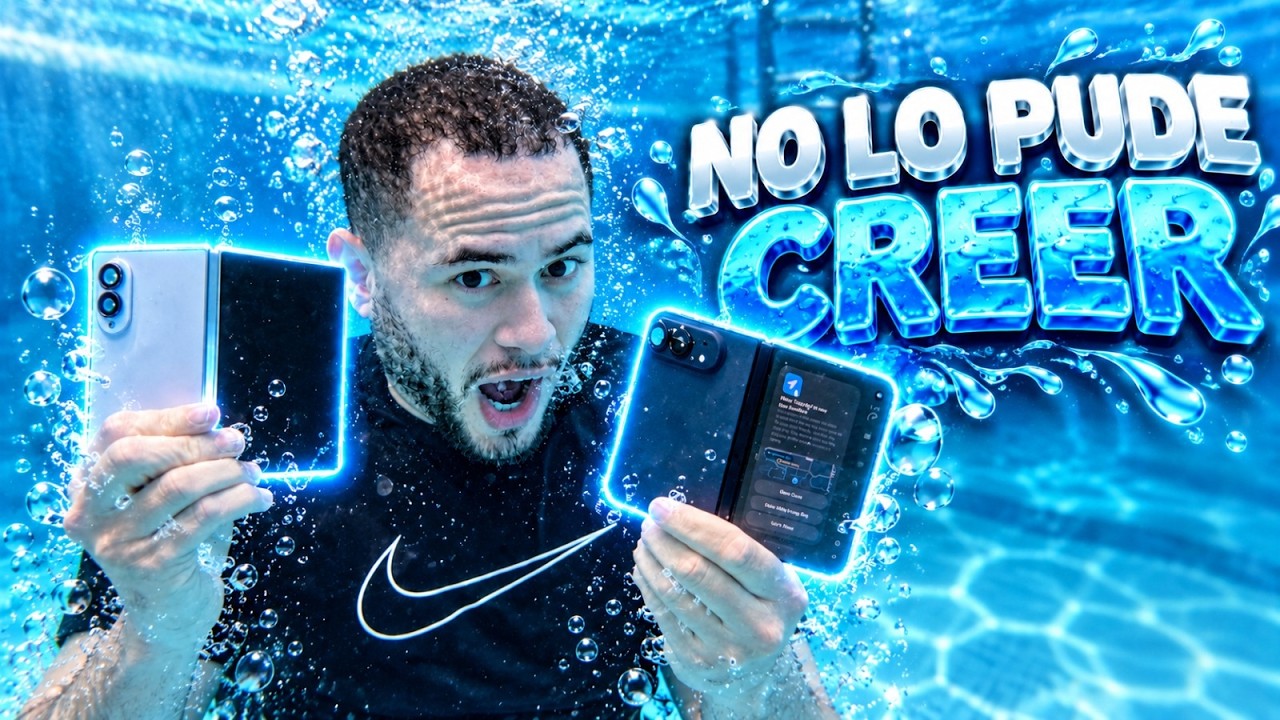 iPhone DUO DEBAJO DEL AGUA (Aguanta?)