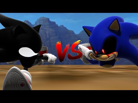 , title : 'Dark Super Sonic V.S. Sonic.EXE - The Race [Animation] ソニック v. ソニック'