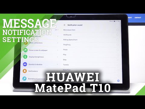 How to Change Notification Sounds in HUAWEI MatePad T10 – Find Notification Sounds List