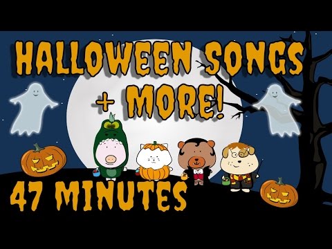 Halloween Songs plus more! | Kids Song Compilation | The Singing Walrus