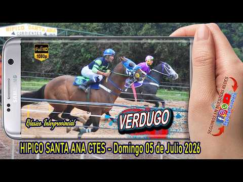 VERDUGO-Clasico Interprovinicial- Hipico Santa Ana Ctes- 05-07-26