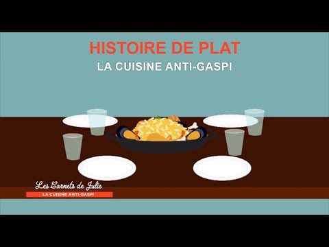 Dish History - Julie's Notebooks - Anti-waste cooking