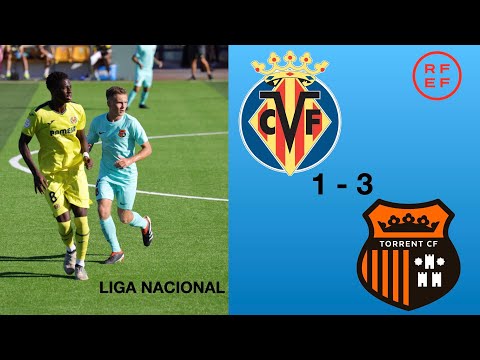 Liga Nacional Juvenil, Jornada 4, Villarreal C.F. vs Torrent C.F. JA  ( 1-3 )