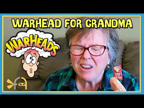 😣 Grandma Eats A Warhead Video