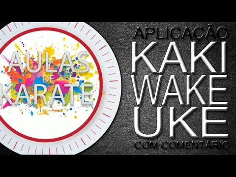 AULAS DE KARATE - KAKIWAKE UKE APLICAÇÃO SK