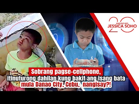 Sobrang pagse-cellphone, dahilan kung bakit ang isang bata, nangisay?! | Kapuso Mo, Jessica Soho