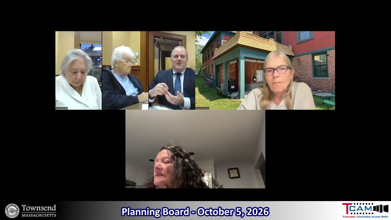 From the Planning Board