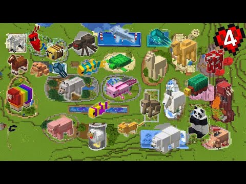 I Made a Zoo Filled with ALL ANIMALS in Minecraft Hardcore!