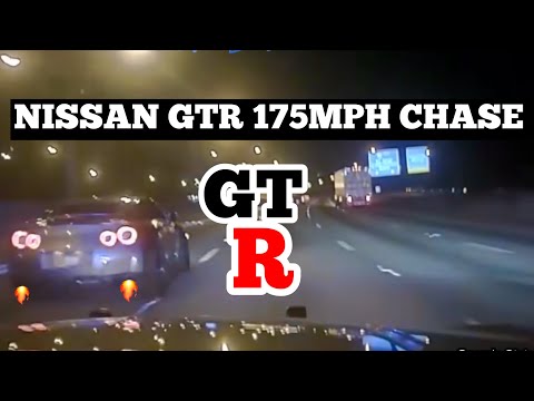 Wild Chase! Nissan GTR Outruns Georgia State Patrol at 175MPH in this insane Pursuit!