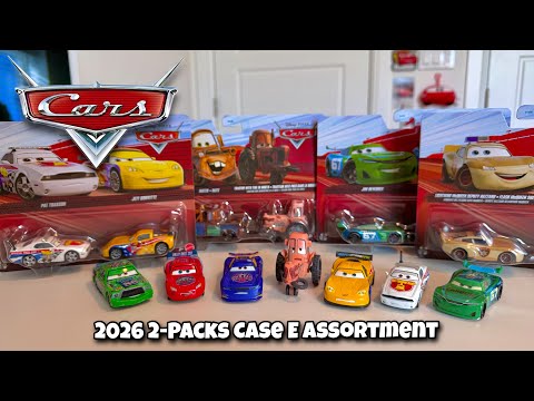 2026 Disney Cars 2-Packs Case E Unboxing & Review: Are We In A Recycling Phase? | Jeff, 67, Tractor