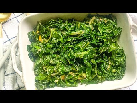 Basic Creamed Swiss Chard Recipe