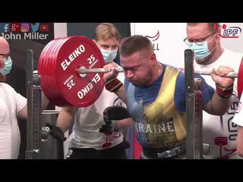 Anatolii Novopismennyi - 1st Place 937.5kg *WR Total* - 105kg Class 2021 IPF World Open Classic