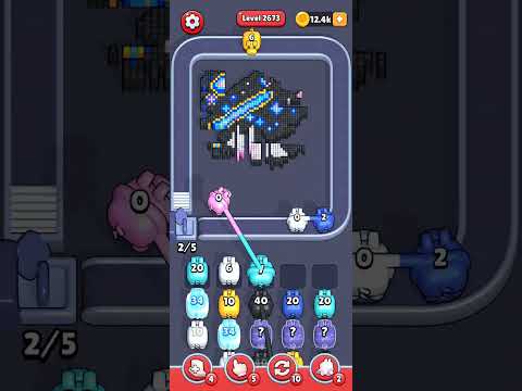 Guide du Niveau 2673 de Pixel Flow
