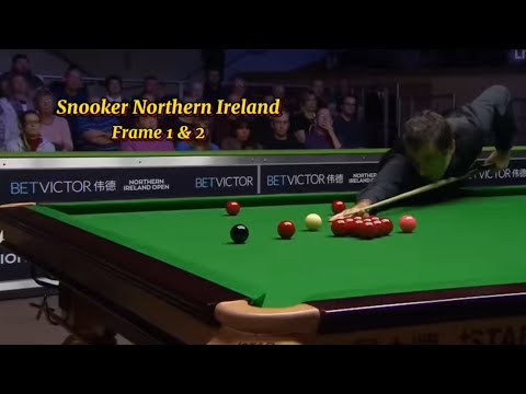 Ronnie O’Sullivan Vs Mark Selby ( frame 1 & 2 ). Snooker Northern Ireland.