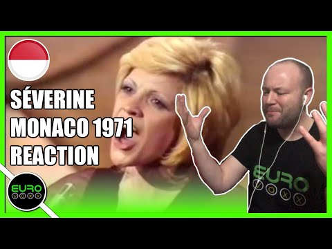 🇲🇨 MONACO EUROVISION 1971 REACTION: Séverine - 'Un Banc, Un Arbre, Une Rue' | ANDY REACTS!