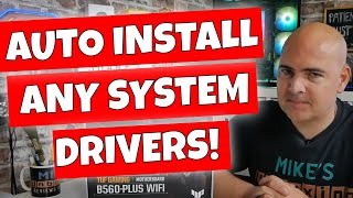 Install Intel Chipset Drivers & Unknown Drivers with snappy driver installer origin