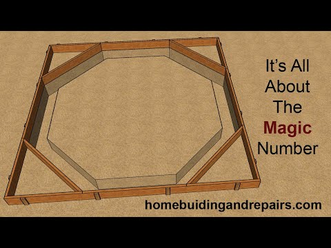 How To Calculate Sides Of Octagon For Building Foundation - Construction Math