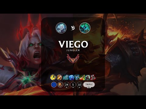 Viego Jungle vs Hecarim - EUW Grandmaster Patch 12.22