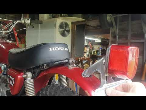 Honda xl70 final assembly