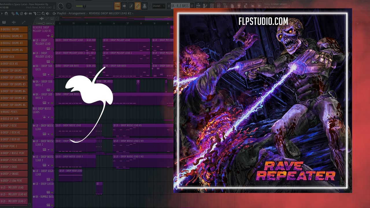 Marshmello x Space Laces - Rave Repeater (FL Studio Remake)