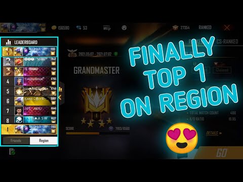 All The Difficulties And Hard Work On Road To Grandmaster Region Top 1 😷 || TOP 1 WITHIN 7 DAYS 🔥 !!