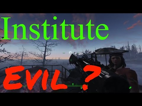 Fallout 4, Is the institute really Evil