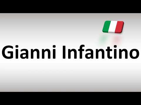 How to Pronounce Gianni Infantino