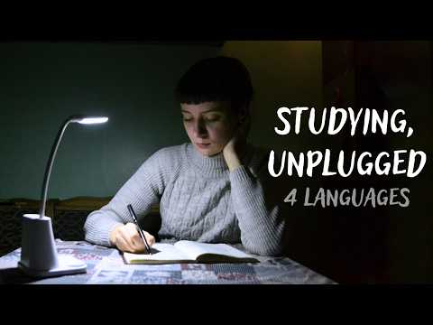 How I Study 4 Languages During 20-Hour Electricity Cuts in Ukraine