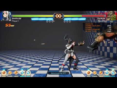 Fighting Ex Layer Shirase infinite 148 hit