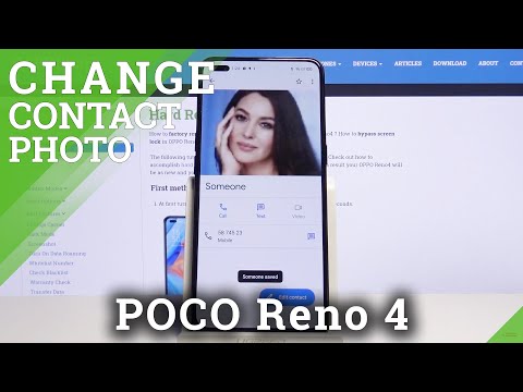 How to Add Photo to Contact in OPPO Reno4 – Personalize Contacts