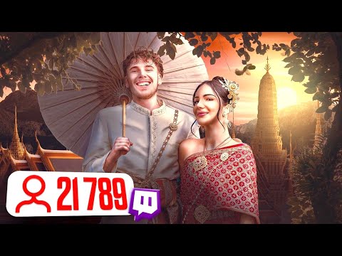 WE'RE VISITING A TEMPLE IN THAILAND 🇹🇭! (Live irl ft Leti)