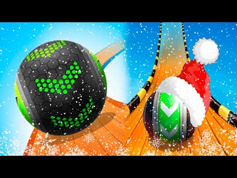 Going Balls vs Sky Rolling Ball 3D - Happy Holidays New Year Updates
