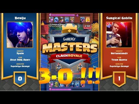 [ Semi Final] Surgical Goblin VS Beniju | 2017 Gamergy Masters Clash Royale