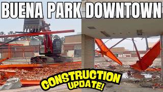 Buena Park Downtown CONSTRUCTION UPDATE! Sears Fully DEMOLISHED | Huge Changes Coming!