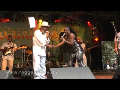 U-Roy & Winsome Benjamin - 2/4 - Ebony Eyes - Reggae Jam 2013