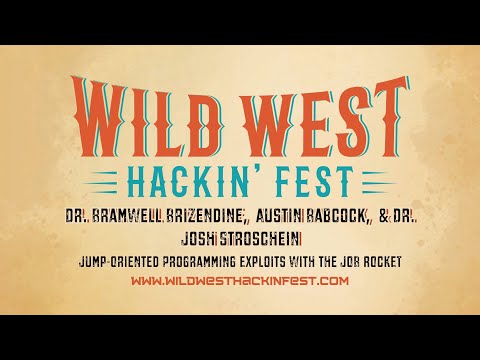 Dr. Brizendine, Austin Babcock, Dr. Stroschein | Exploits with the JOB ROCKET | WWHF Deadwood 2020