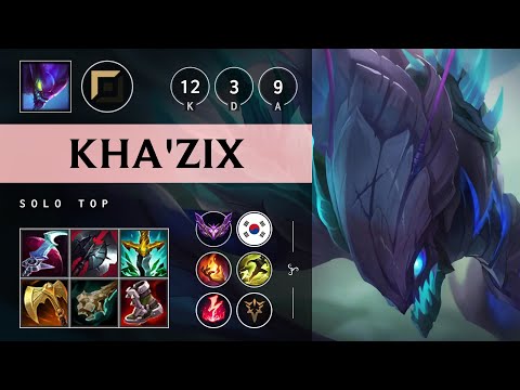 Kha'Zix Top vs Irelia - KR Master Patch 25.S1.3