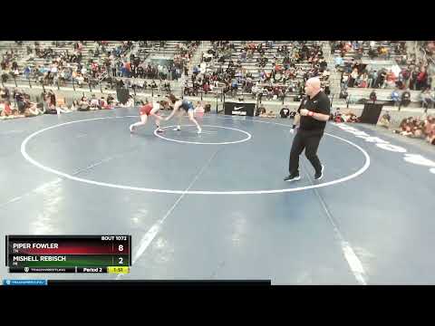 73 Lbs Round 2 - Piper Fowler, TN Vs Mishell Rebisch, MI 7d69