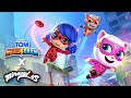 THE CHASE JUST GOT MIRACULOUS Talking Tom Hero Dash X Miraculous Ladybug