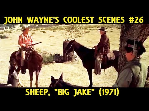 John Wayne's Coolest Scenes #26: Sheep, "Big Jake" (1971)