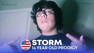 What is the name of this flute-like technique? - STORM 🇺🇸 | Unbelievable - 14 Year Old Prodigy